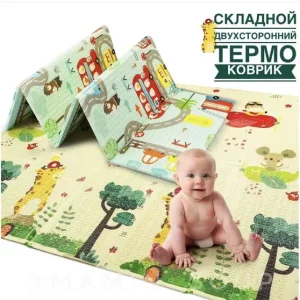 Дитячий двосторонній термо-коврик